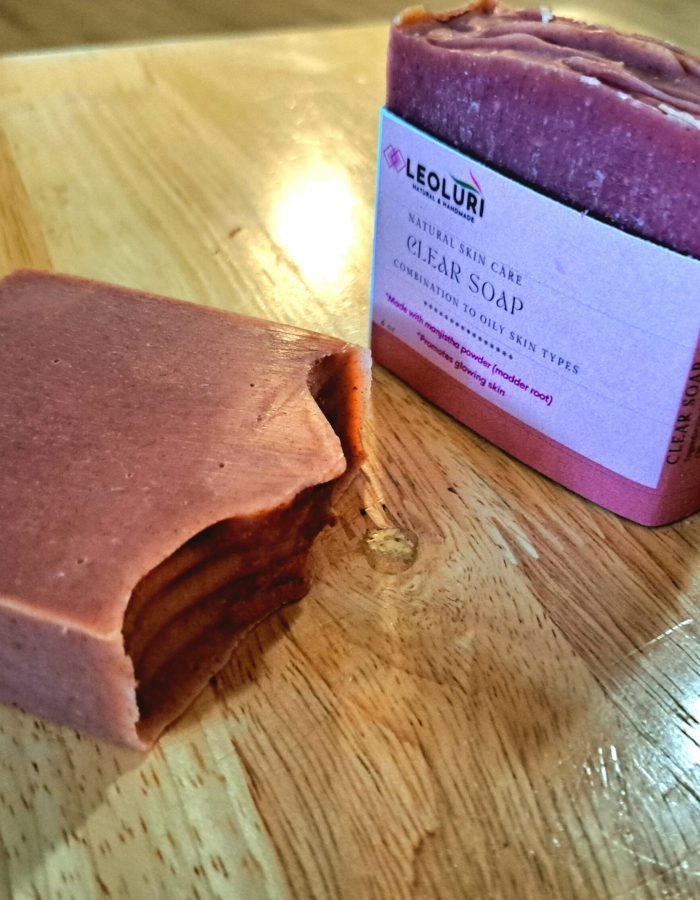 Clear Soap with Madder Root